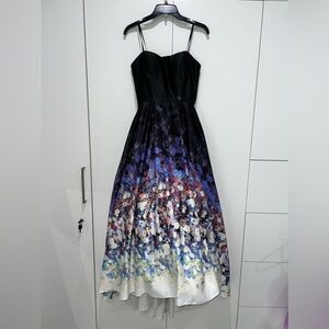 Betsy Adam Size 2 Floral Formal Dress